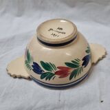 Bol à oreilles faïencerie HB Quimper 1930