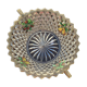 Diamond tip glass fruit cup