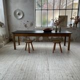 Black pine farm table 250 cm