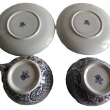 Gien cashmere lunch set