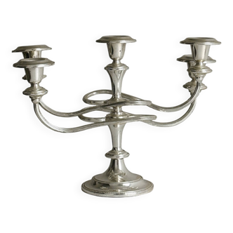 Chandelier bougeoir en métal