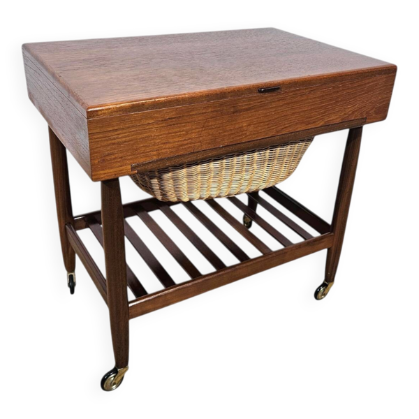 Cabinet de couture des années 1950, Ejvind A. Johansson pour Vitze, Danemark
