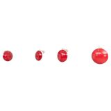 Set of 4 wall lights model 232 design Bruno Gatta, Stilnovo Italy 1960s