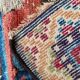 Chinese carpet antique square eliminated 66x61 cm
