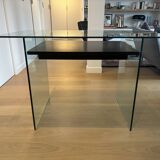 Artelano glass & wood desk