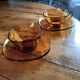 2 coffee cups and saucers Vereco