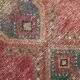 4x9 Shades Of Red & Green Oriental Turkish Vintage Rug, 134x284Cm