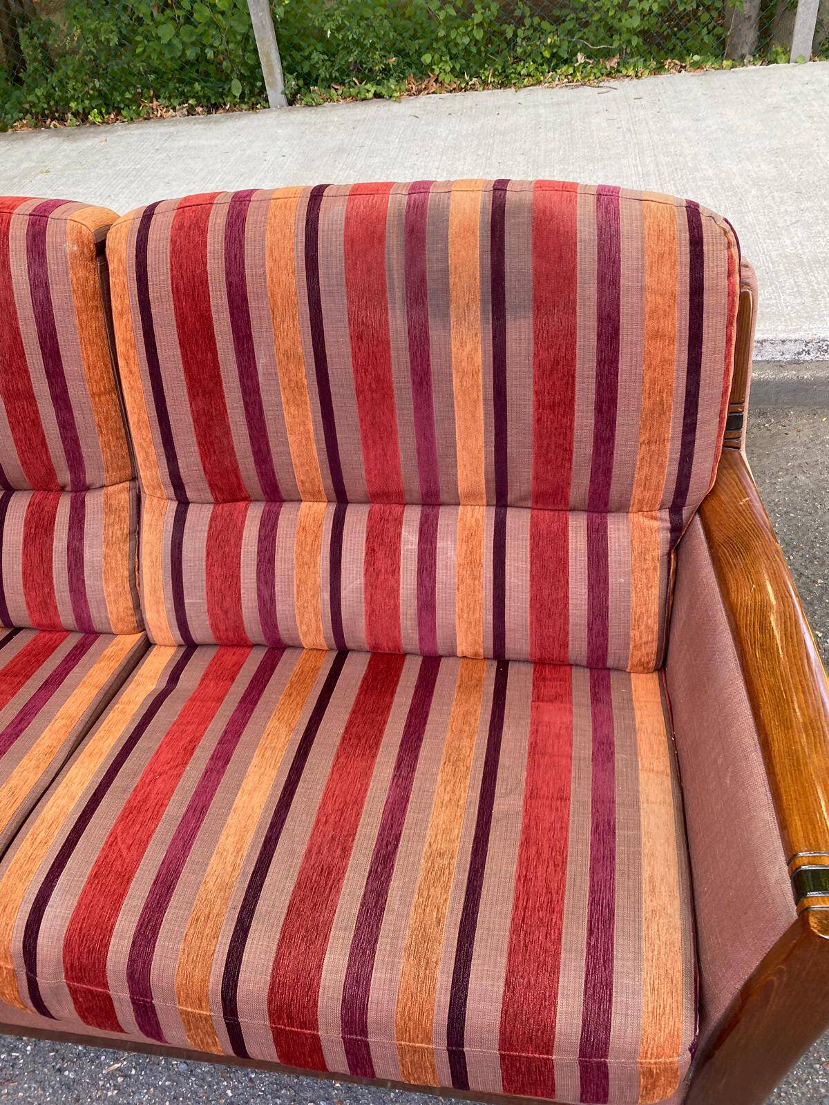Two-seater sofa Art Deco inspiration Cavel France 2000s