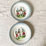 St amand Breton plates, Breton