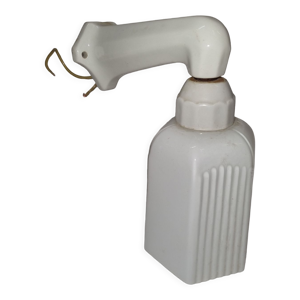 Applique porcelaine blanche art