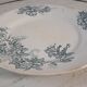 Flat iron earth earthenware of Givors late nineteenth century