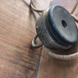 Wooden wall telephone, old, 1930