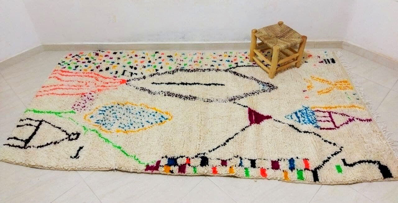Moroccan Carpet 246x145cm