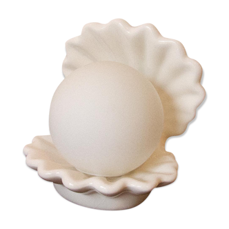 Vintage shell lamp 80s