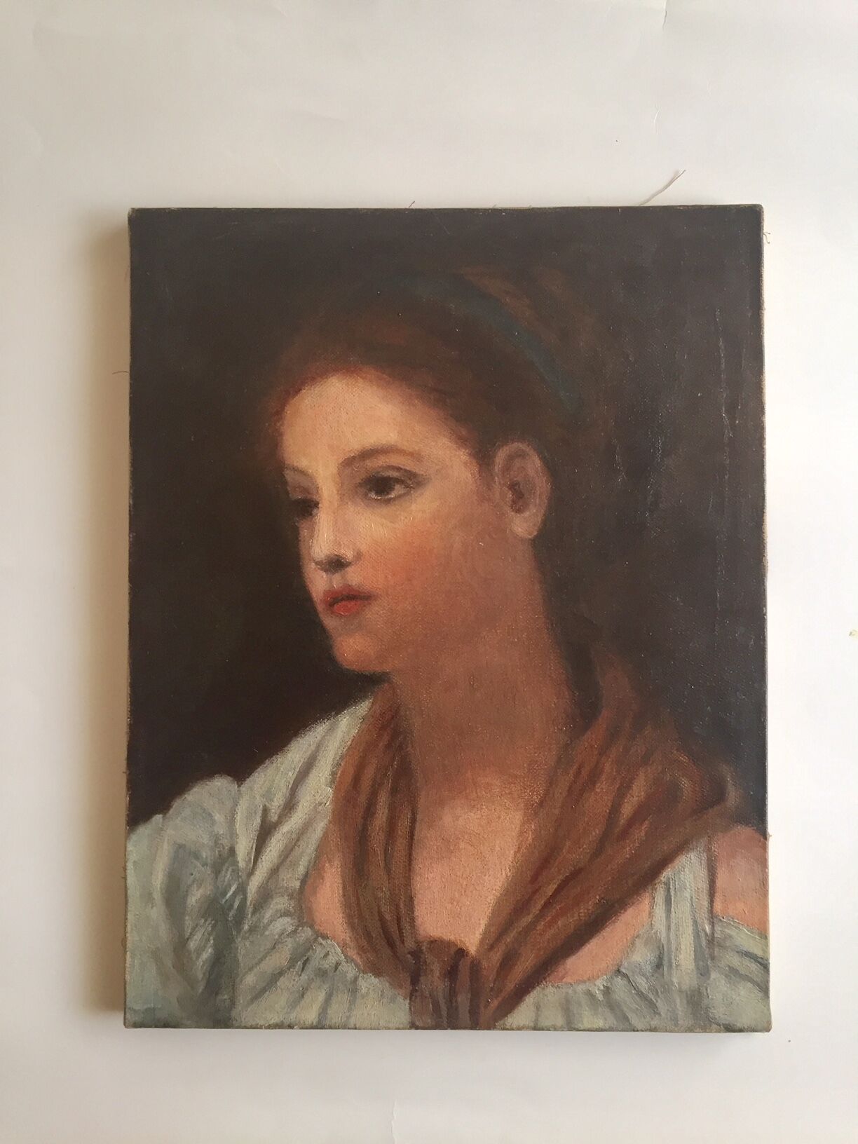 Portrait oil on canvas