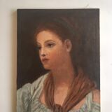 Portrait oil on canvas