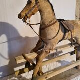 Rocking horse at the end of 19th