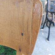 4 chaises bistrot, teinte claire