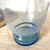 Antique carafe in blue glass