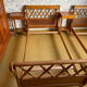 Pair of empire style swan neck beds and bedside tables