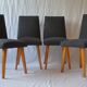 1326 dining chairs by Lejkowski & Lesniewski for Krakowskie Fabryki Mebli, 1962, set of 4