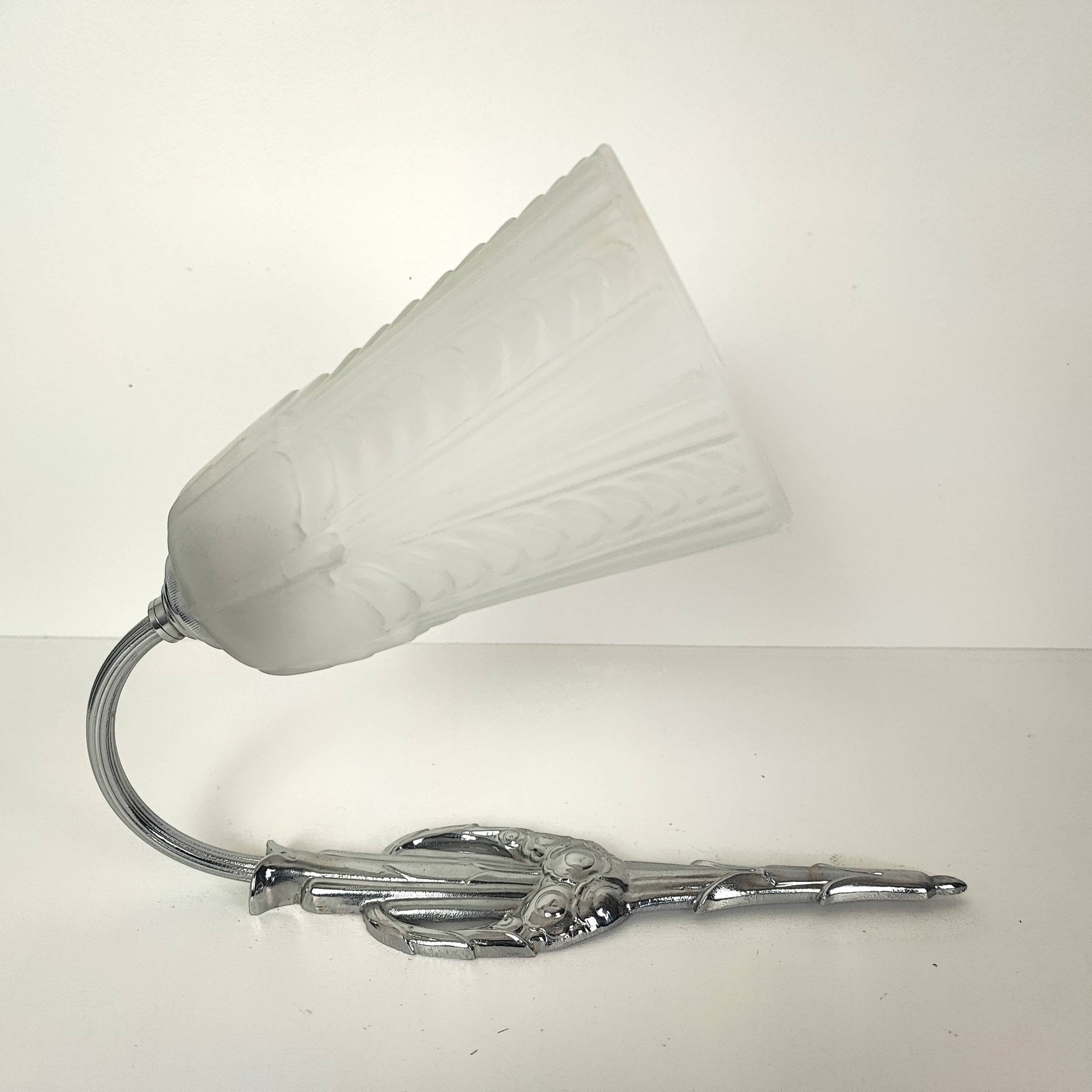 Pair of Art Deco wall lights