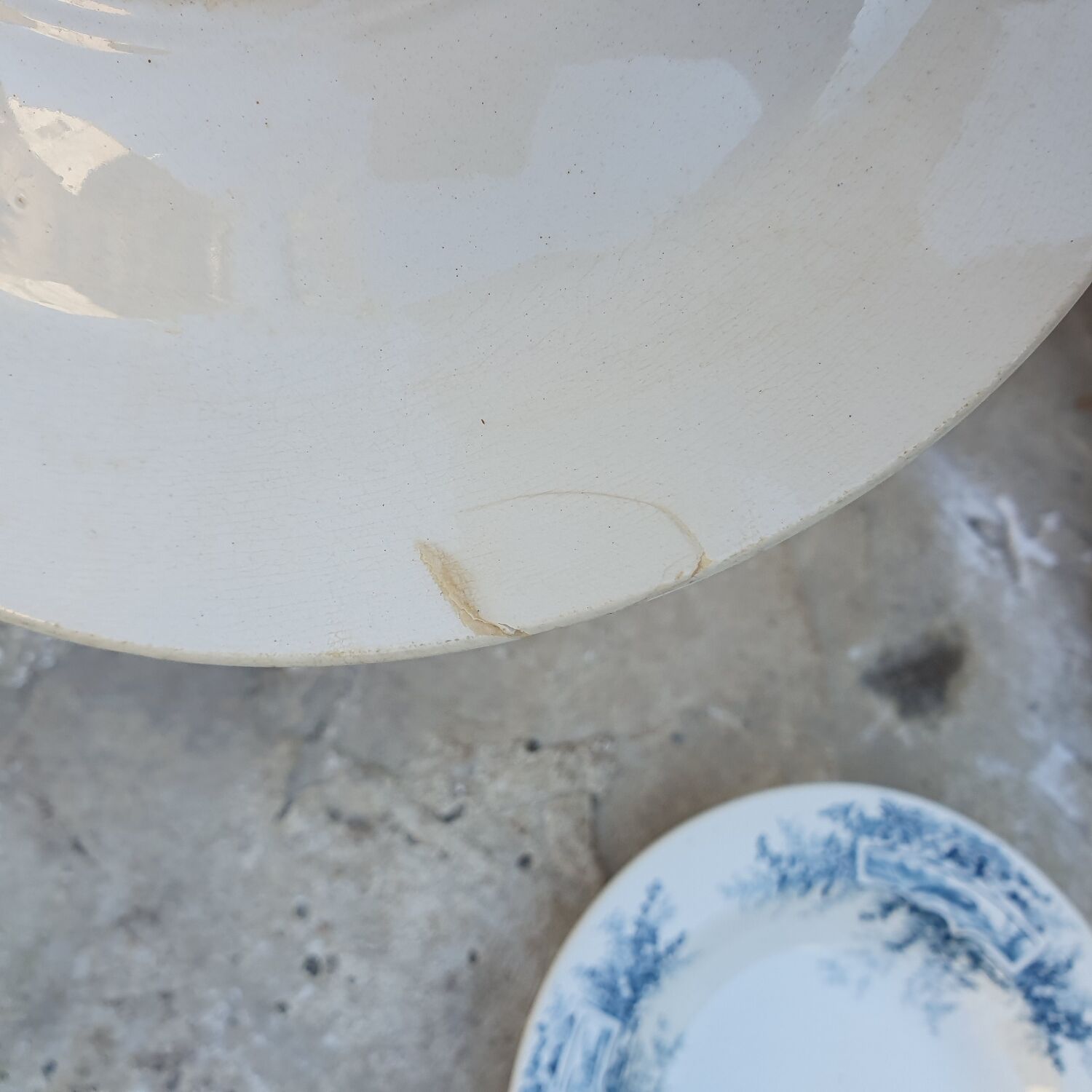 Assiettes creuses Faisans Luneville