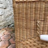 Vintage wicker chest