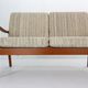 Ole Wanscher Senator 166 Teak 2-Seater Sofa for France & Søn, 1960 Denmark