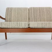 Ole Wanscher Senator 166 Teak 2-Seater Sofa for France & Søn, 1960 Denmark
