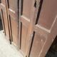 Lot shutters / doors / 4 elements solid wood patinated ep 1940 - 216cm