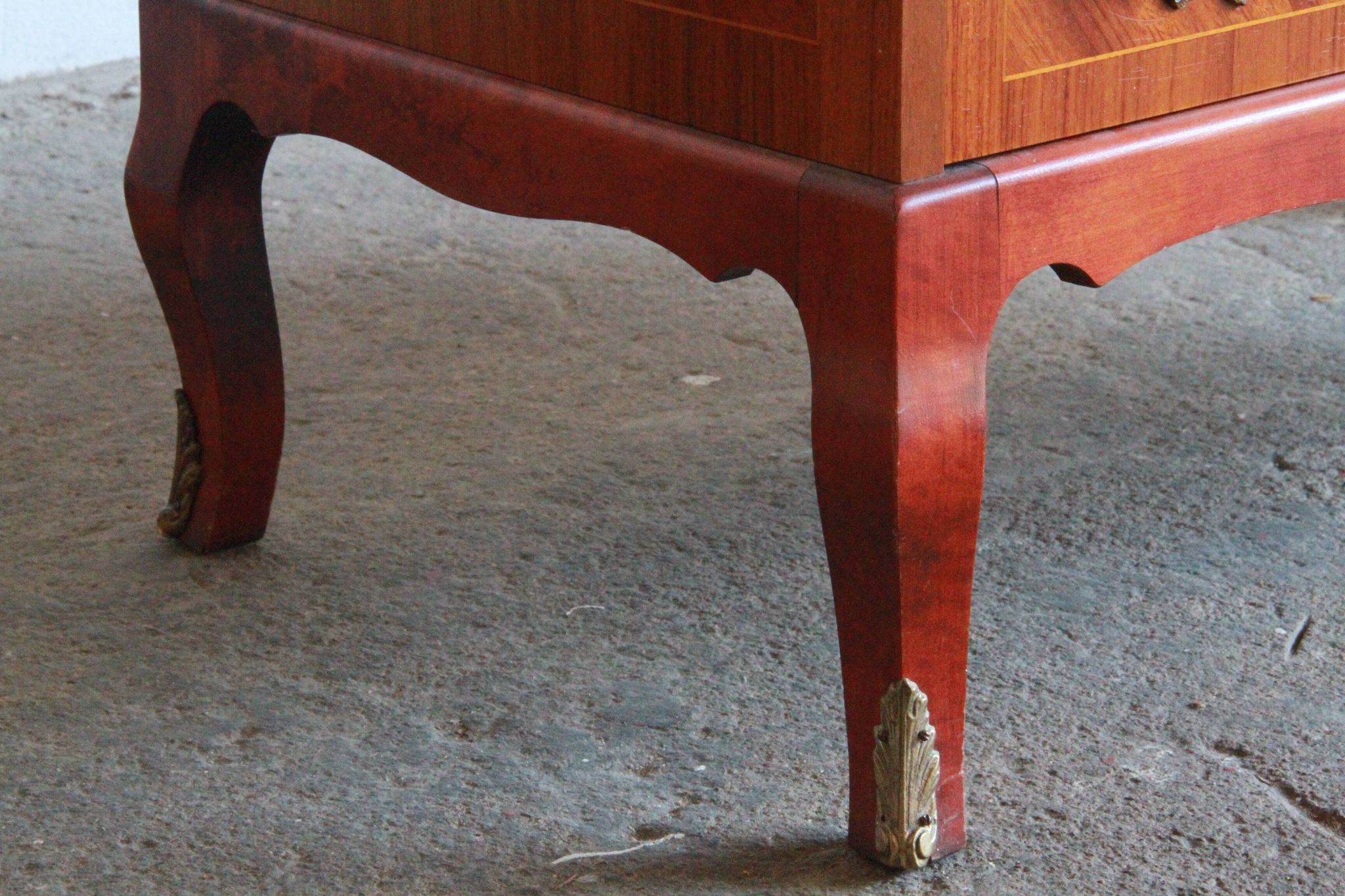 Secrétaire danois Edmund Jørgensen, milieu du 20e siècle, bureau cylindrique.