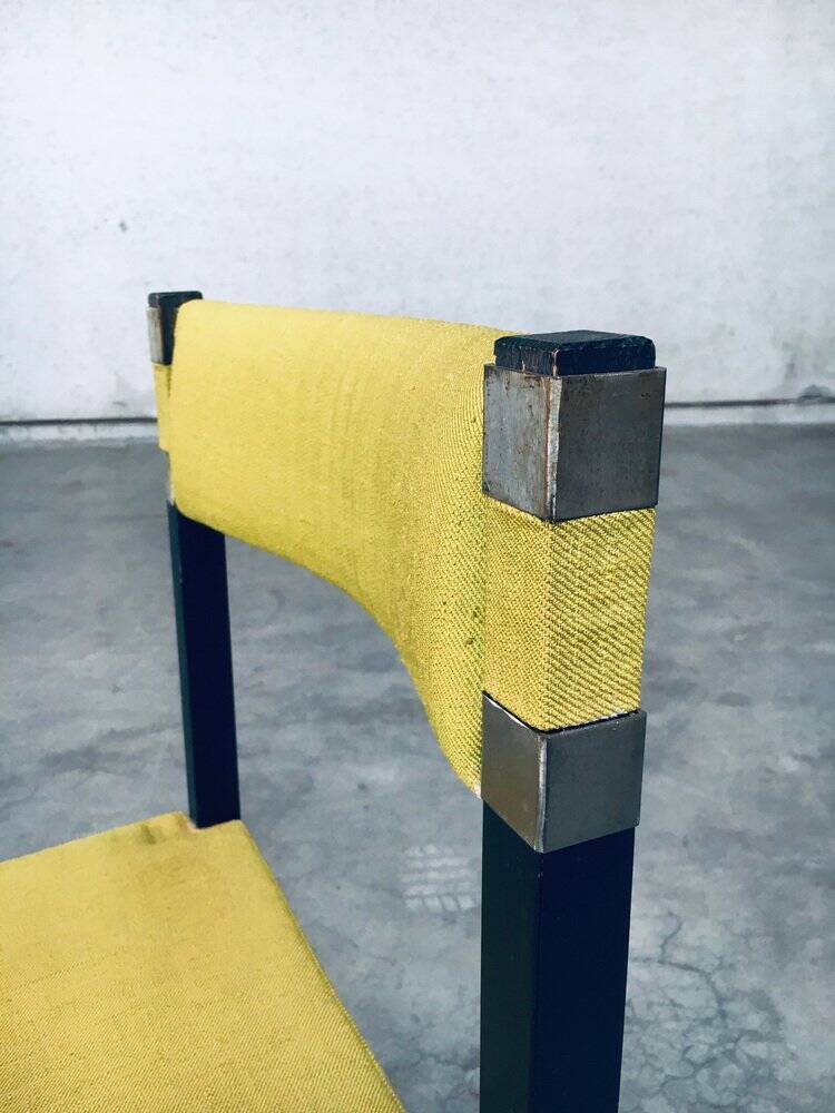 Mid-Century Modern Dining Chair Set by J. Batenburg for Mi, Belgium 1969, Set of 6