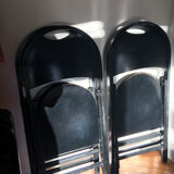Castiglioni folding table & chairs 1965