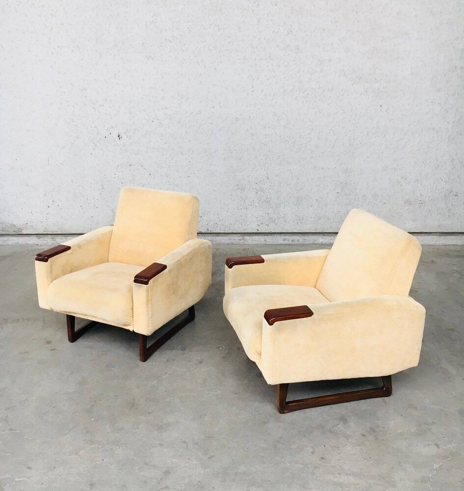 Set of Midcentury Danish Armchairs, 1950s
