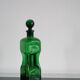 Erven Lucas Vintage Decanter Bowls Green Glass Canterer