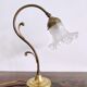Table lamp in brass art deco tulip 1930