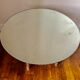 Round mirror beveled 1950