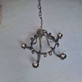Lustre ancien en fer forgé