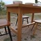Oak farmhouse table