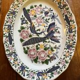 Grand plat oiseaux