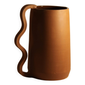 Terracotta vase