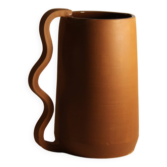 Terracotta vase