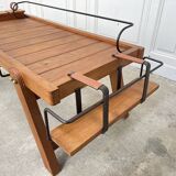 50s coffee table by Jacques Adnet