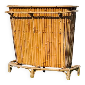 Bar Tiki bambou  ~ Vintage - 50s
