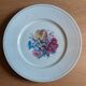 Decorative plate in Limoges porcelain - Floral design