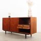Buffet en teck, design danois, années 60, designer : EW Bach