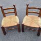 Pair of brutalist chairs