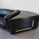 Cini Boeri - Gradual Lounge Sofa Black Leather Knoll/Gavina