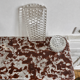 Textured bubble glass table service
